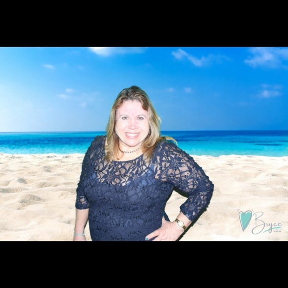 JS Collection Sequin Lace Dress - Picture 7 of 8